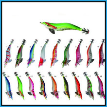 Attraktive und lebendige Tintenfisch Jig in Multi-Color